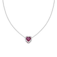 Collana Amen Donna Amore in Argento Zircone CLPHHBBRZ - CLPHHBBRZ